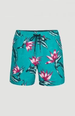 O'Neill Zwemshort FLORAL SHORTS -Beroemde Badkleding Winkel oneill zwemshort floral shorts blauw 12