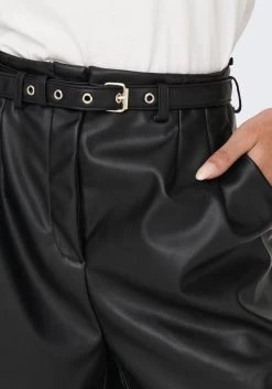 Only Short ONLHEIDI FAUX LEATHER SHORTS CC OTW -Beroemde Badkleding Winkel only short onlheidi faux leather shorts cc otw zwart 3