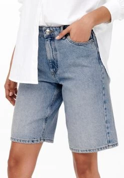 Only Short ONLSONNY HW WIDE DNM 22 Only Short ONLSONNY HW WIDE DNM -Beroemde Badkleding Winkel only short onlsonny hw wide dnm blauw 6