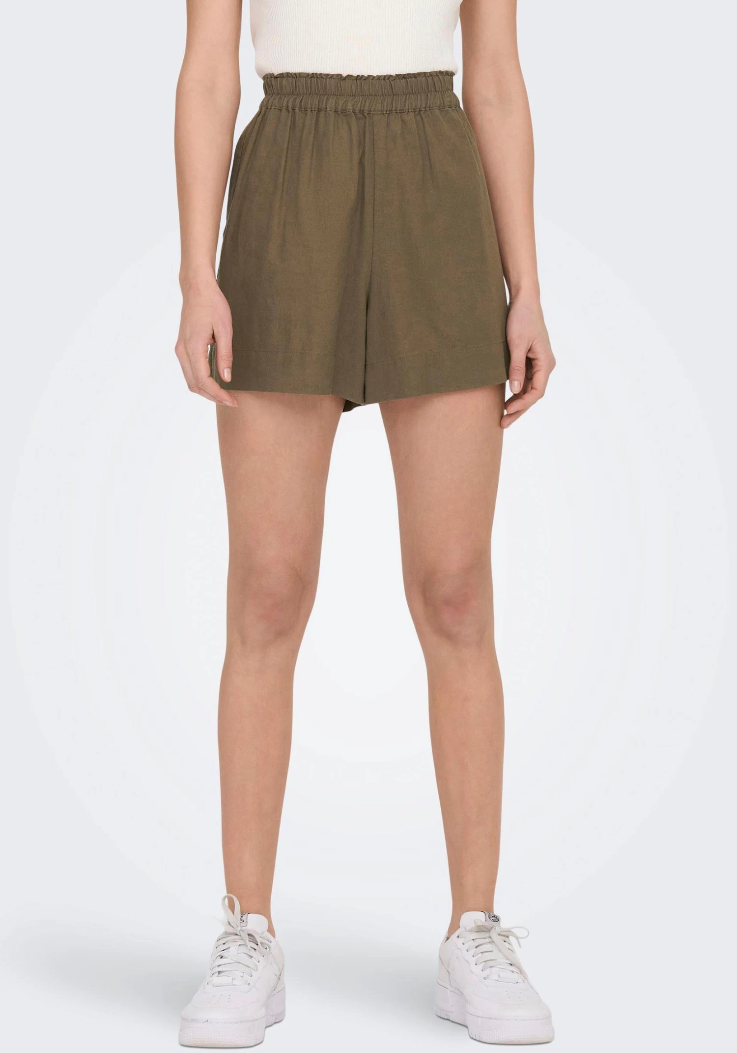 Only Short ONLTOKYO HW LINEN BLEND SHORTS PNT NOOS 2 Only Short ONLTOKYO HW LINEN BLEND SHORTS PNT NOOS - Image 2