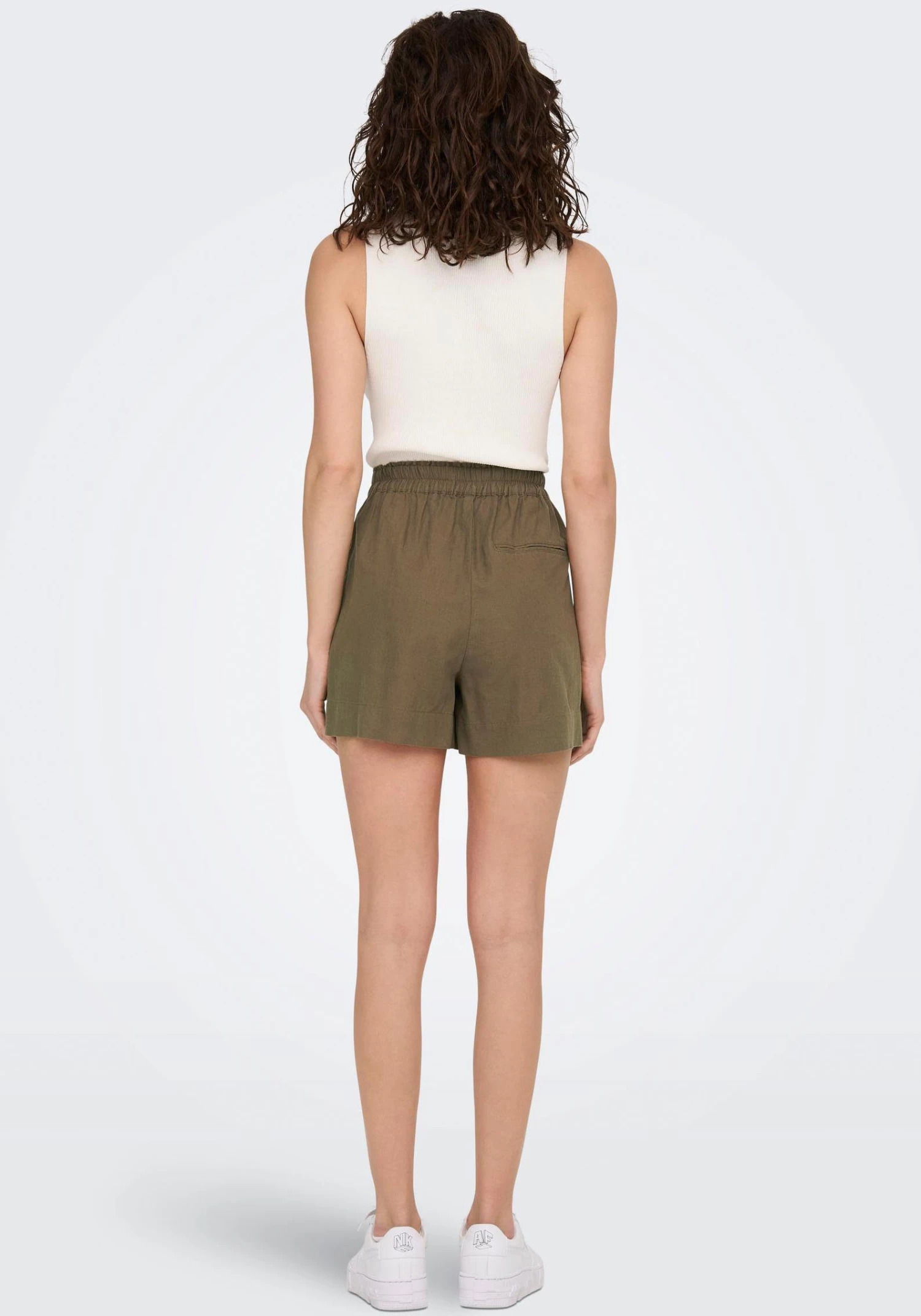 Only Short ONLTOKYO HW LINEN BLEND SHORTS PNT NOOS 3 Only Short ONLTOKYO HW LINEN BLEND SHORTS PNT NOOS - Image 3