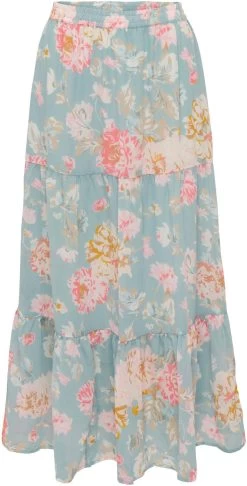 Only Zomerrok ONLSTAR LIFE FIA MAXI SKIRT PTM