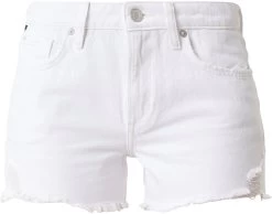 Q/S Designed By Short Met Franjeranden -Beroemde Badkleding Winkel q s designed by short met franjeranden wit 4