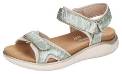 Venice Beach Badslippers Met Lichte Plateauhak, Veganistisch 24 Venice Beach Badslippers Met Lichte Plateauhak, Veganistisch -Beroemde Badkleding Winkel remonte sandalen met twee klittenbandsluitingen groen 10