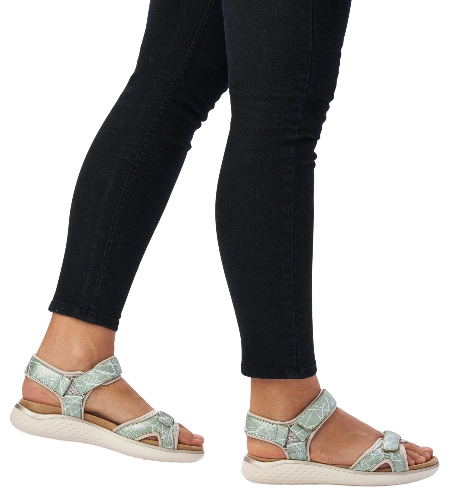 Remonte Sandalen Met Twee Klittenbandsluitingen 9 Remonte Sandalen Met Twee Klittenbandsluitingen - Image 9