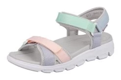 Capelli New York Strohoed -Beroemde Badkleding Winkel rieker evolution sandalen met verstelbare klittenbandsluitingen multicolor