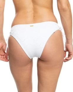 Roxy Bikinibroekje Quiet Beauty -Beroemde Badkleding Winkel roxy bikinibroekje quiet beauty wit 4