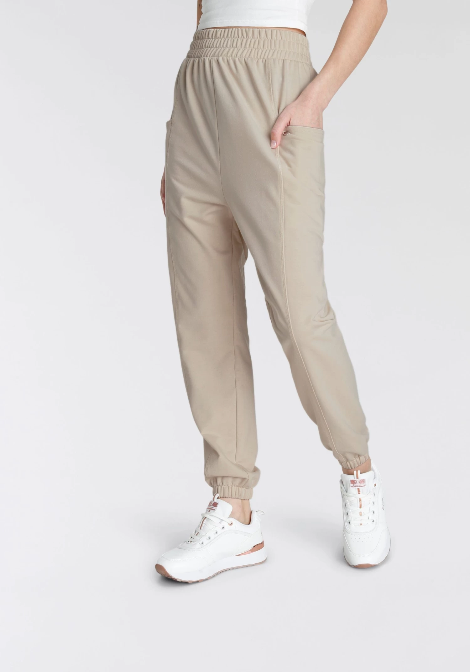 Roxy Strandbroek TEH0 NEXT SET PANT Tapioca 2 Roxy Strandbroek TEH0 NEXT SET PANT Tapioca - Image 2