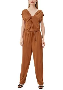 Tamaris Sandalen Gegarneerd Met Modieuze Studs -Beroemde Badkleding Winkel soliver black label jumpsuit met knoopdetail bij de hals bruin 4