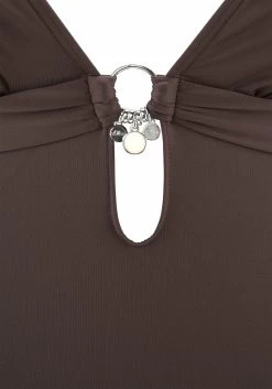 S.Oliver RED LABEL Beachwear Badpak Met Accessoires -Beroemde Badkleding Winkel soliver red label beachwear badpak met accessoires bruin 6