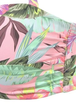 S.Oliver RED LABEL Beachwear Beugelbikinitop In Bandeaumodel AZALEA In Tropische Print 18 S.Oliver RED LABEL Beachwear Beugelbikinitop In Bandeaumodel AZALEA In Tropische Print -Beroemde Badkleding Winkel soliver red label beachwear beugelbikinitop in bandeaumodel azalea in tropische print roze 5