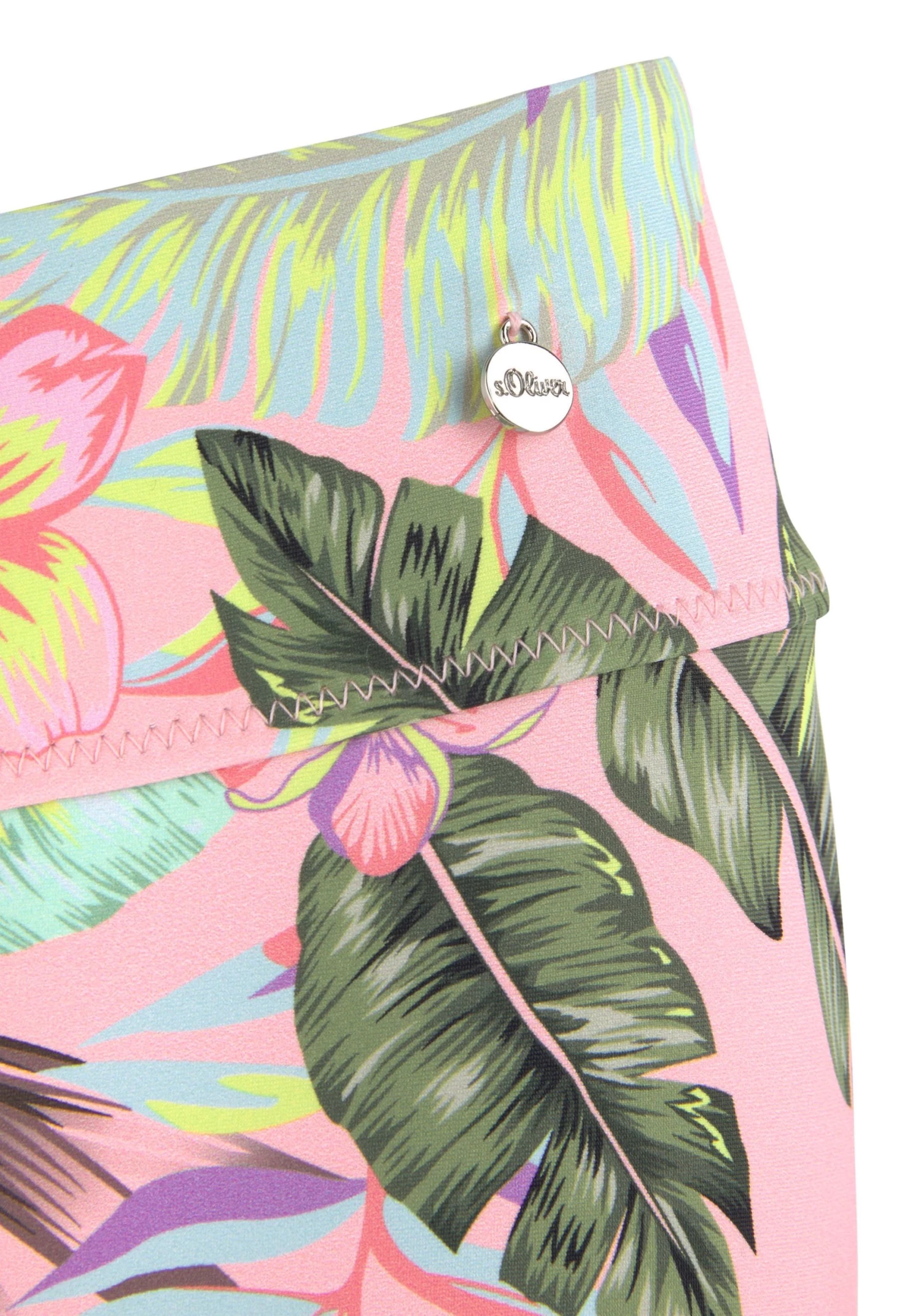 S.Oliver RED LABEL Beachwear Bikini-hotpants AZALEA In Tropische Print 3 S.Oliver RED LABEL Beachwear Bikini-hotpants AZALEA In Tropische Print - Image 3