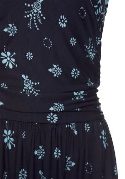 S.Oliver RED LABEL Beachwear Maxi-jurk Met Randprint -Beroemde Badkleding Winkel soliver red label beachwear maxi jurk met randprint blauw 6