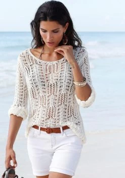 S.Oliver RED LABEL Beachwear Short Met Stretchaandeel 28 S.Oliver RED LABEL Beachwear Short Met Stretchaandeel -Beroemde Badkleding Winkel soliver red label beachwear short met stretchaandeel wit 8