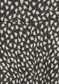 S.Oliver RED LABEL Beachwear Strandbroek Met Bloemenprint -Beroemde Badkleding Winkel soliver red label beachwear strandbroek met bloemenprint zwart 4