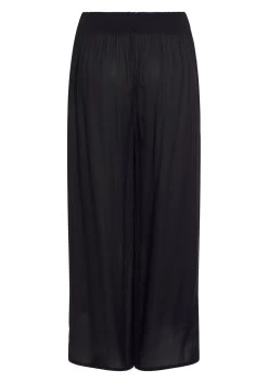 S.Oliver RED LABEL Beachwear Strandbroek Met Hoog Splitje Onder In De Pijpen -Beroemde Badkleding Winkel soliver red label beachwear strandbroek met hoog splitje onder in de pijpen zwart 6