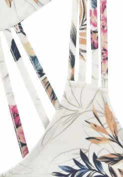 S.Oliver RED LABEL Beachwear Strandjurk Met Bijzonder Bandjesdesign -Beroemde Badkleding Winkel soliver red label beachwear strandjurk met bijzonder bandjesdesign wit 6