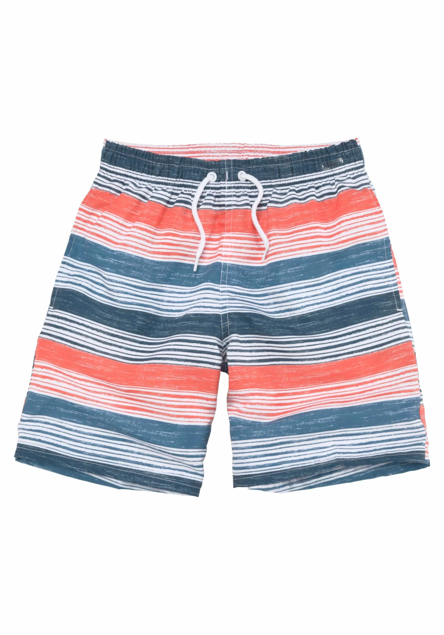 S.Oliver RED LABEL Beachwear Zwemshort Met Contraststrepen 1 S.Oliver RED LABEL Beachwear Zwemshort Met Contraststrepen