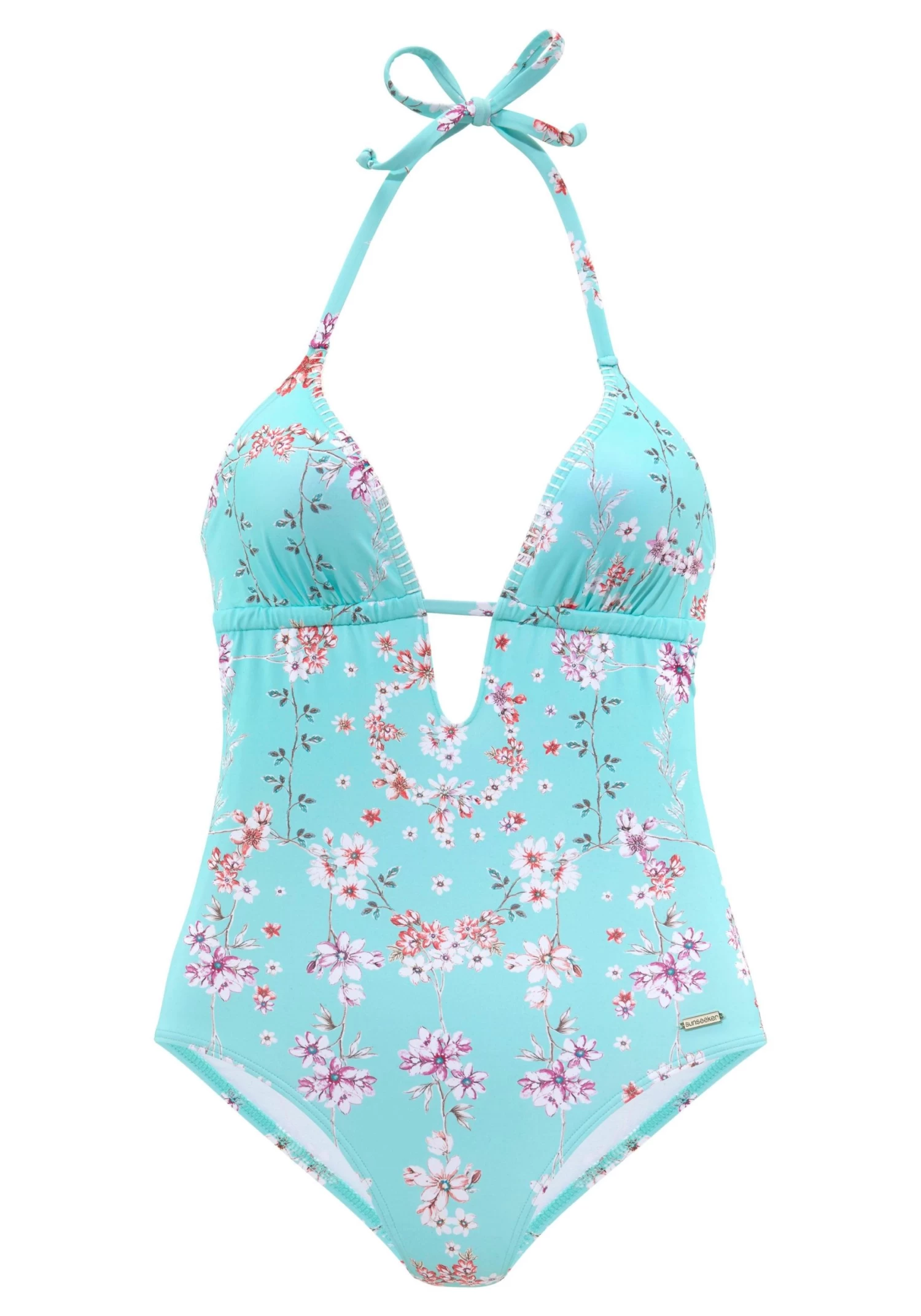 Sunseeker Badpak Ditsy Met Gehaakt Randje 2 Sunseeker Badpak Ditsy Met Gehaakt Randje - Image 2