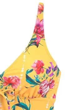 Sunseeker Tankinitop Met Beugels Modern Met Bloemenprint -Beroemde Badkleding Winkel sunseeker tankinitop met beugels modern met bloemenprint geel 6