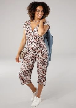 Levi's® Short 501 Mid Thigh Met Verborgen Knoopsluiting 38 Levi's® Short 501 Mid Thigh Met Verborgen Knoopsluiting -Beroemde Badkleding Winkel tamaris jumpsuit in culotte stijl met een bindceintuur bruin 10