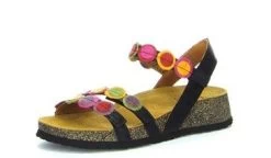 Roxy Zonnebril Nikah -Beroemde Badkleding Winkel think sandalen koak met kleurrijke applicaties multicolor