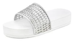 Venice Beach Badslippers Met Lichte Plateauhak, Veganistisch 20 Venice Beach Badslippers Met Lichte Plateauhak, Veganistisch -Beroemde Badkleding Winkel venice beach badslippers met lichte plateauhak veganistisch wit 3