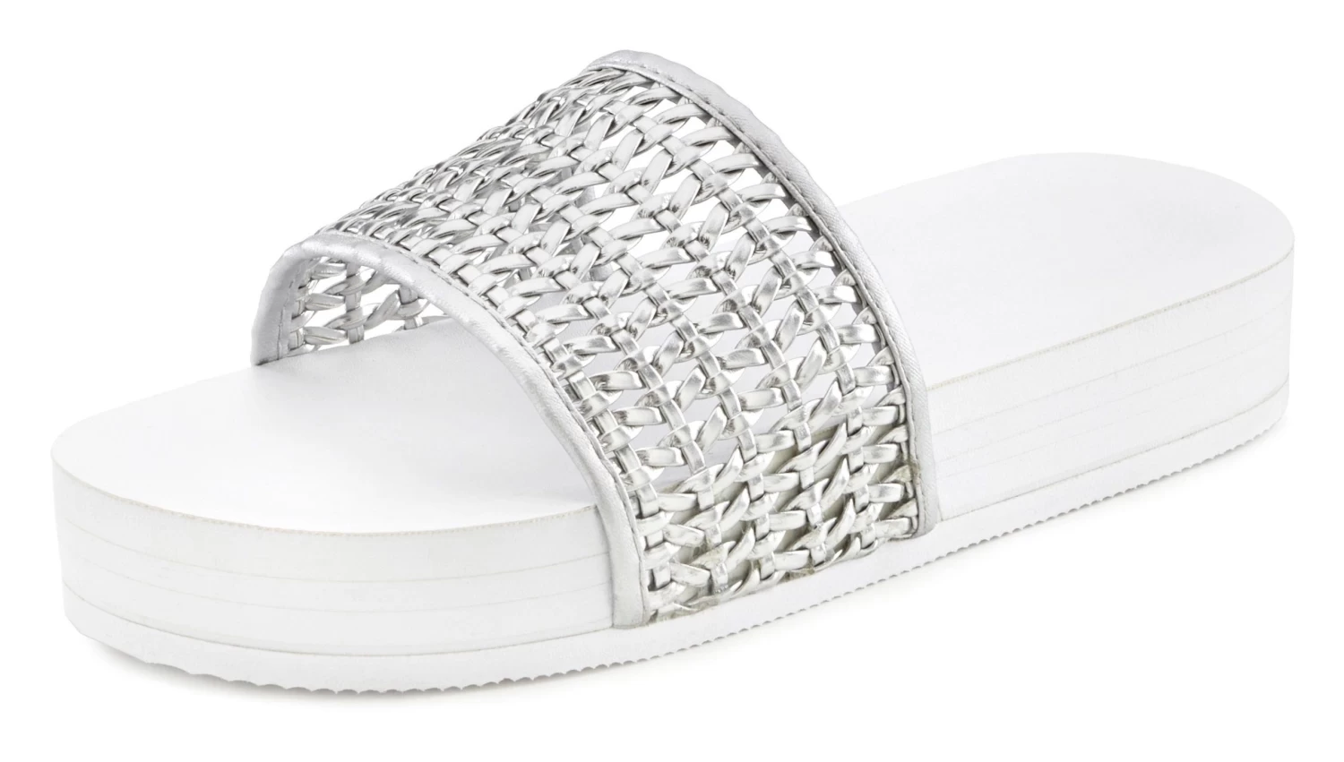 Venice Beach Badslippers Met Lichte Plateauhak, Veganistisch 3 Venice Beach Badslippers Met Lichte Plateauhak, Veganistisch - Image 3