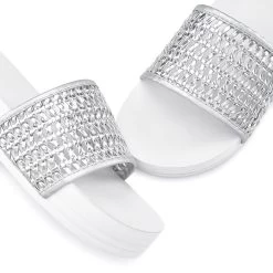 Venice Beach Badslippers Met Lichte Plateauhak, Veganistisch 22 Venice Beach Badslippers Met Lichte Plateauhak, Veganistisch -Beroemde Badkleding Winkel venice beach badslippers met lichte plateauhak veganistisch wit 5