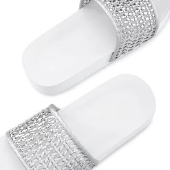 Venice Beach Badslippers Met Lichte Plateauhak, Veganistisch 23 Venice Beach Badslippers Met Lichte Plateauhak, Veganistisch -Beroemde Badkleding Winkel venice beach badslippers met lichte plateauhak veganistisch wit 6