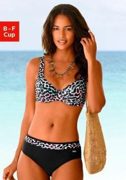 Roxy Zonnebril Vertex -Beroemde Badkleding Winkel venice beach beugelbikini in moderne look zwart 1