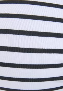 Venice Beach Beugelbikinitop In Bandeaumodel CAMIE In Coole Streep-look -Beroemde Badkleding Winkel venice beach beugelbikinitop in bandeaumodel camie in coole streep look wit 4