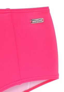 Venice Beach Highwaist-bikinibroekje Planeet In Trendy Belijning -Beroemde Badkleding Winkel venice beach highwaist bikinibroekje planeet in trendy belijning roze 4