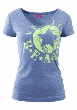 Venice Beach Strandshirt Met Logoprint