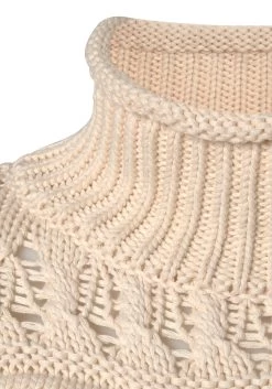 Vivance Ajourtrui Met Opstaande Kraag -Beroemde Badkleding Winkel vivance ajourtrui met opstaande kraag beige 10