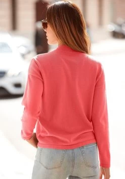 Vivance Gebreide Trui Met Opgestikte Plastic Kralen -Beroemde Badkleding Winkel vivance gebreide trui met opgestikte plastic kralen rood 5