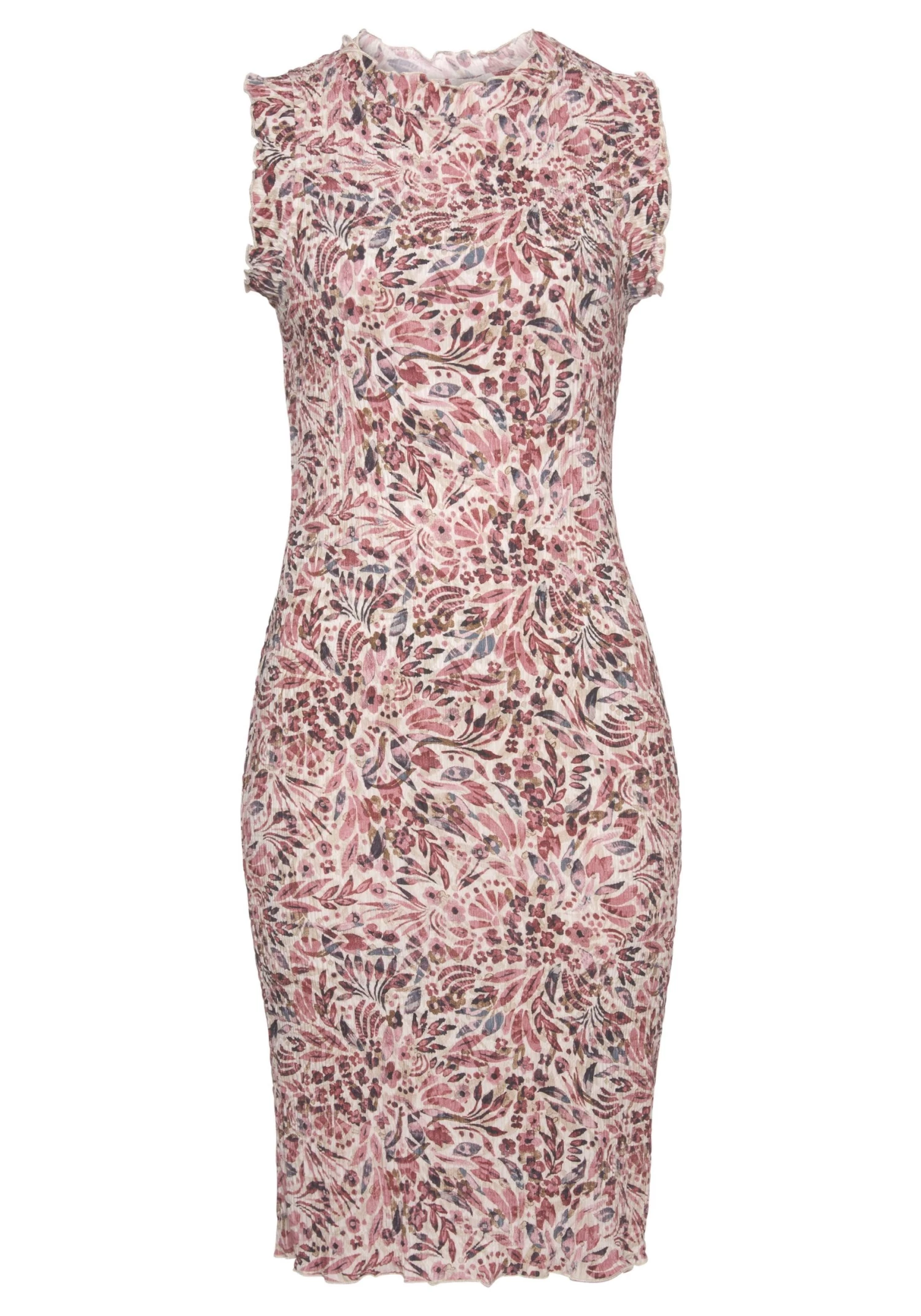 Vivance Gedessineerde Jurk 2 Vivance Gedessineerde Jurk - Afbeelding 2