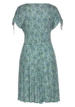 Vivance Jerseyjurk Met Bloemetjesdessin -Beroemde Badkleding Winkel vivance jerseyjurk met bloemetjesdessin groen 7