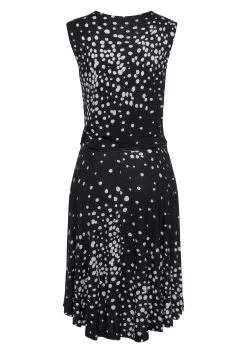 Vivance Jerseyjurk Met Stippenprint (Met Een Bindceintuur) 21 Vivance Jerseyjurk Met Stippenprint (Met Een Bindceintuur) -Beroemde Badkleding Winkel vivance jerseyjurk met stippenprint met een bindceintuur zwart 5