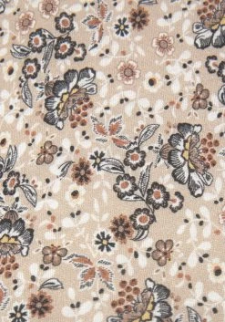 Vivance Midi-jurk Met Bloemetjesprint -Beroemde Badkleding Winkel vivance midi jurk met bloemetjesprint beige 7