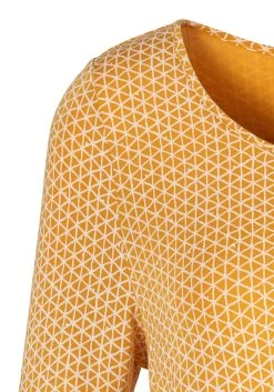 Vivance Shirt Met 3/4-mouwen Met Elastische Zoom (Set Van 2) 22 Vivance Shirt Met 3/4-mouwen Met Elastische Zoom (Set Van 2) -Beroemde Badkleding Winkel vivance shirt met 3 4 mouwen met elastische zoom set van 2 geel 5