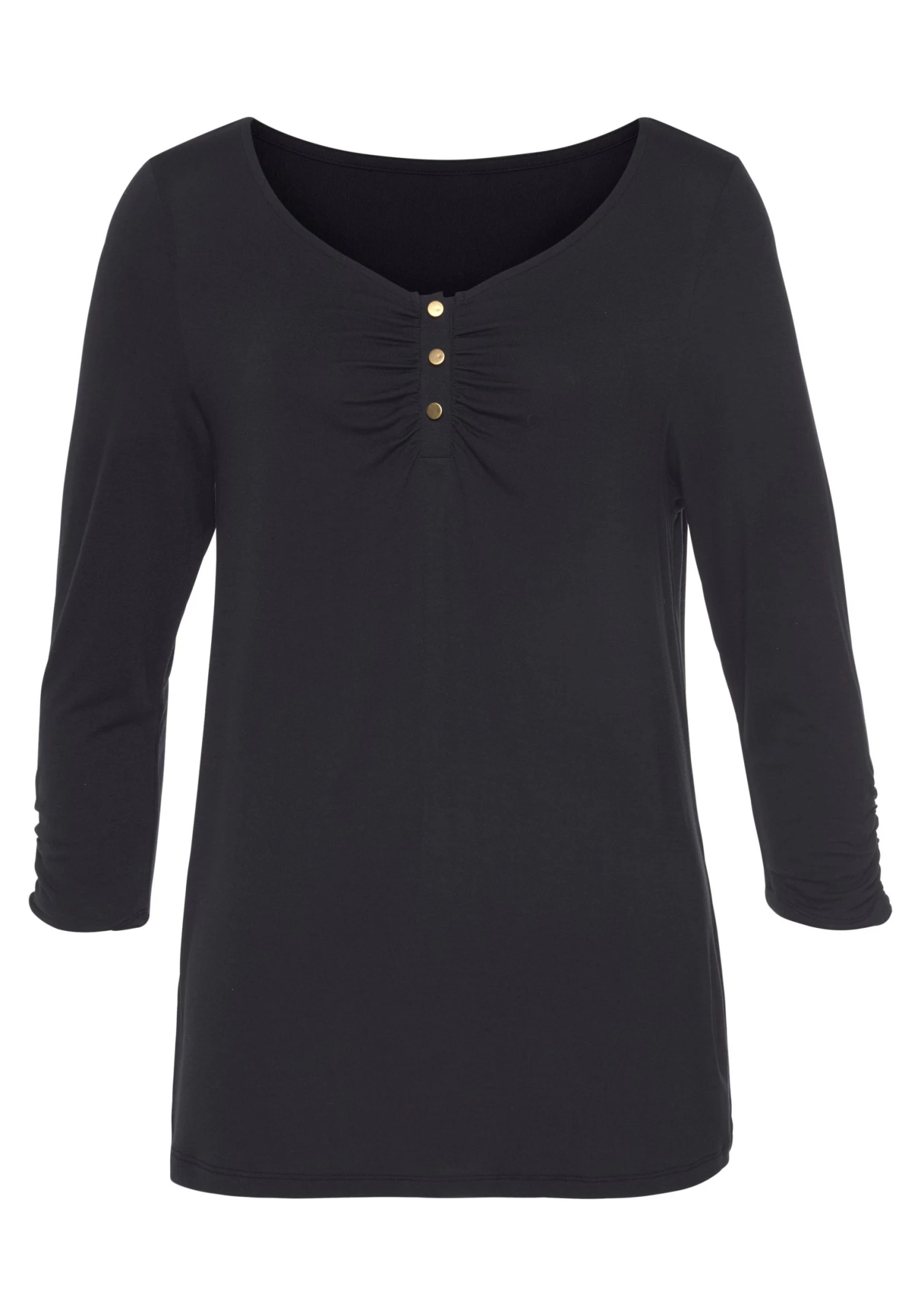 Vivance Shirt Met 3/4-mouwen Met Fijne Plooi (Set Van 2) 5 Vivance Shirt Met 3/4-mouwen Met Fijne Plooi (Set Van 2) - Image 5