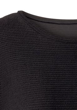 Vivance Shirt Met 3/4-mouwen Van Lichte Tricotkwaliteit 18 Vivance Shirt Met 3/4-mouwen Van Lichte Tricotkwaliteit -Beroemde Badkleding Winkel vivance shirt met 3 4 mouwen van lichte tricotkwaliteit zwart 5