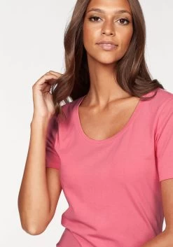 Vivance Shirt Met Korte Mouwen Elastische Katoenkwaliteit (Set Van 2) 21 Vivance Shirt Met Korte Mouwen Elastische Katoenkwaliteit (Set Van 2) -Beroemde Badkleding Winkel vivance shirt met korte mouwen elastische katoenkwaliteit set van 2 oranje 6