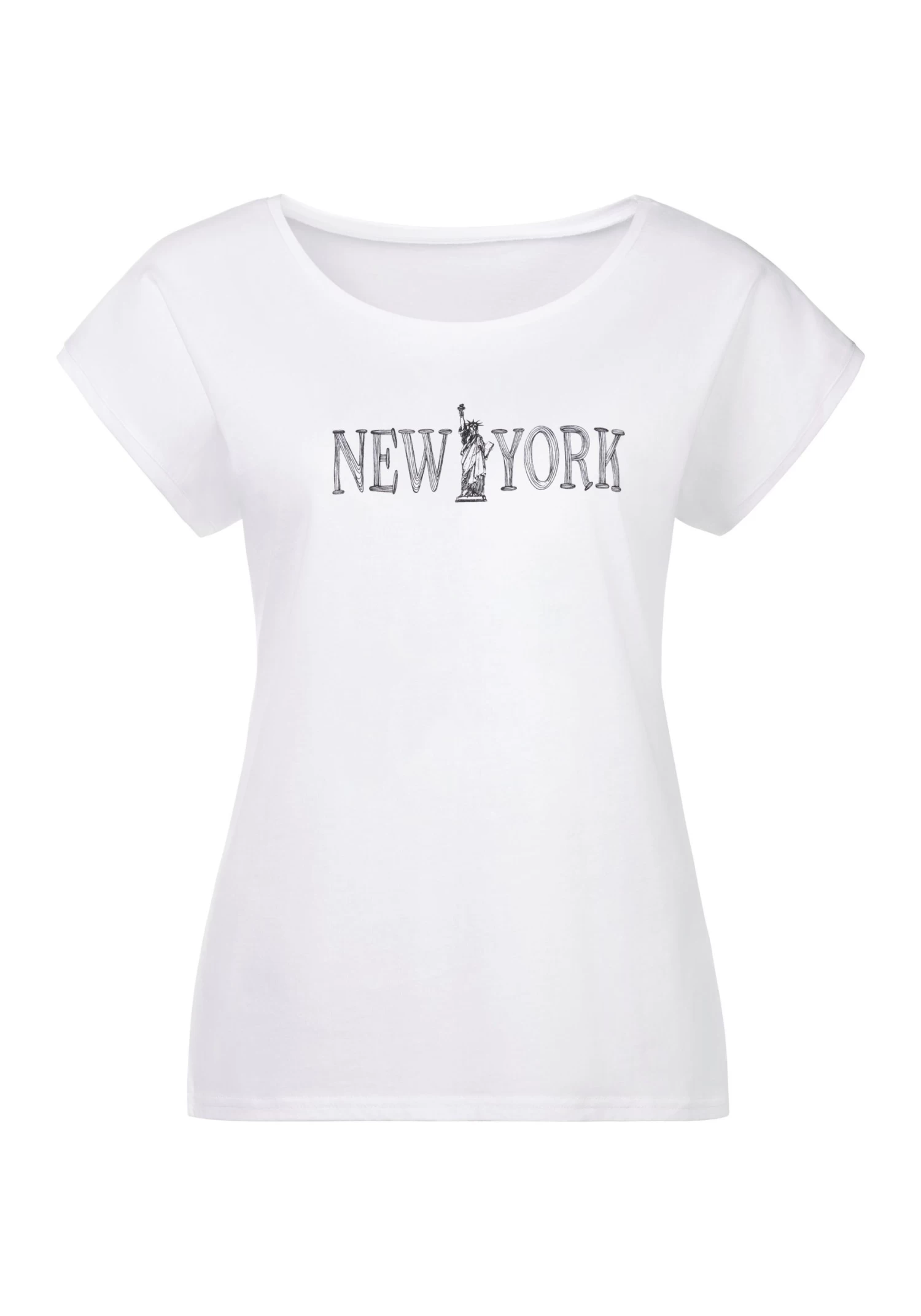 Vivance T-shirt Met Een Modieuze Print Voor (Set Van 2) 5 Vivance T-shirt Met Een Modieuze Print Voor (Set Van 2) - Image 5