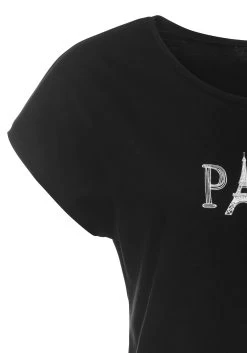 Vivance T-shirt Met Een Modieuze Print Voor -Beroemde Badkleding Winkel vivance t shirt met een modieuze print voor zwart 2