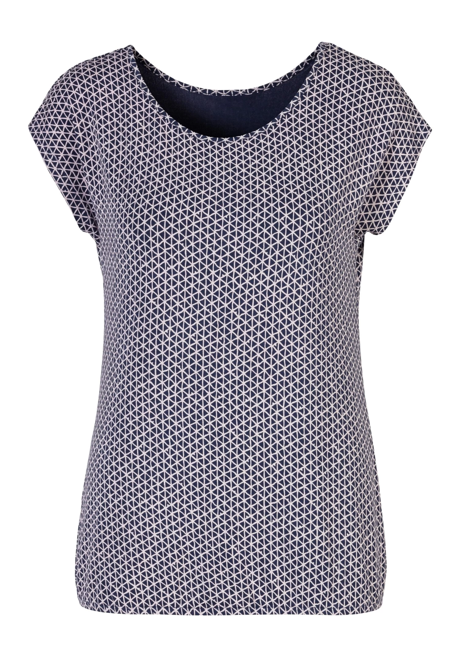 Vivance T-shirt Met Elastische Zoom (Set Van 2) 4 Vivance T-shirt Met Elastische Zoom (Set Van 2) - Image 4