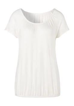 Vivance T-shirt Met Iets Aangerimpelde Ronde Hals (Set Van 2) 22 Vivance T-shirt Met Iets Aangerimpelde Ronde Hals (Set Van 2) -Beroemde Badkleding Winkel vivance t shirt met iets aangerimpelde ronde hals set van 2 blauw 4