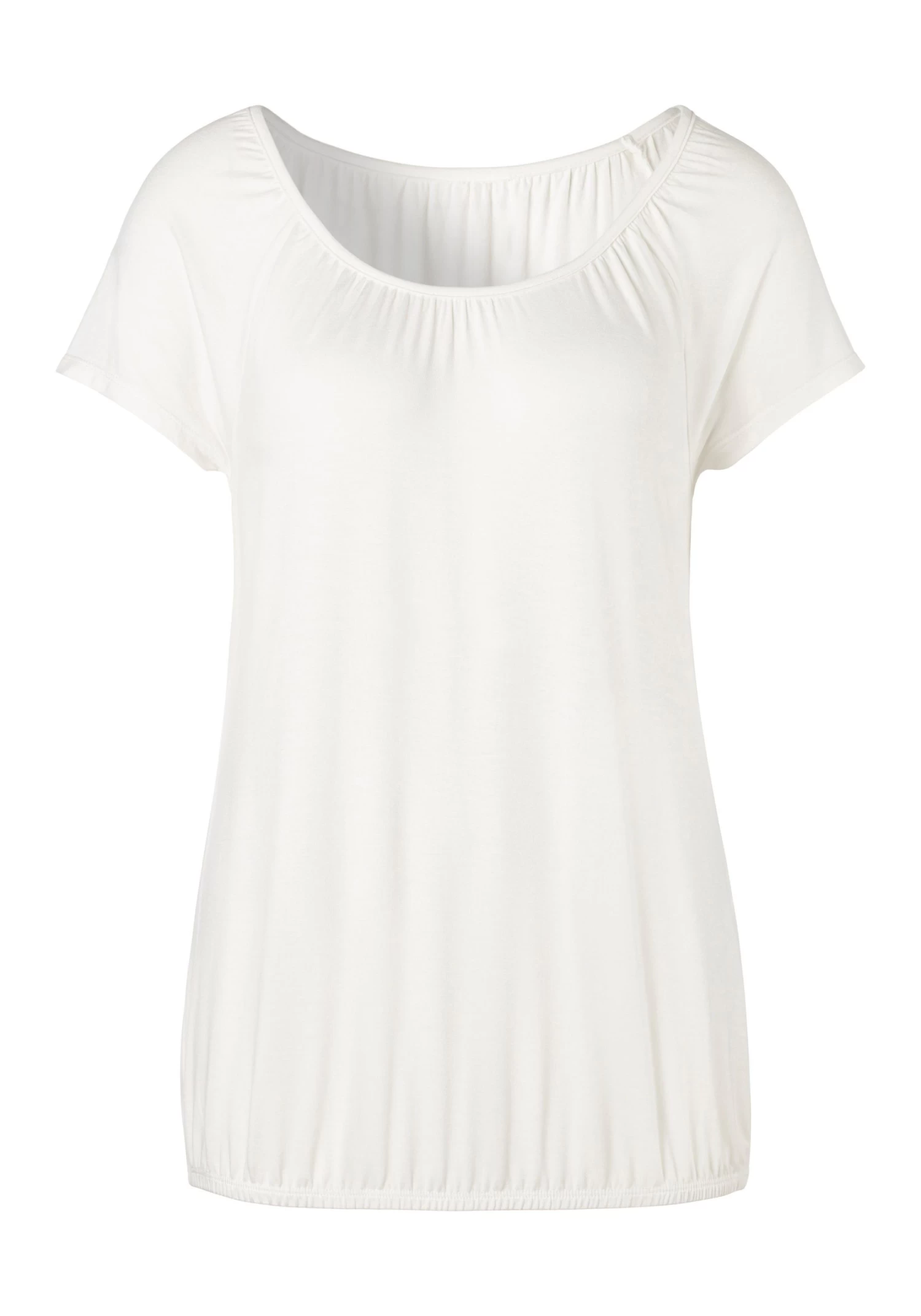 Vivance T-shirt Met Iets Aangerimpelde Ronde Hals (Set Van 2) 4 Vivance T-shirt Met Iets Aangerimpelde Ronde Hals (Set Van 2) - Image 4