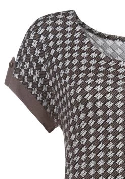 Vivance T-shirt Met Klein Beleg En Goudkleurige Knoop Onder Aan De Mouwen (Set Van 2) -Beroemde Badkleding Winkel vivance t shirt met klein beleg en goudkleurige knoop onder aan de mouwen set van 2 zwart 5